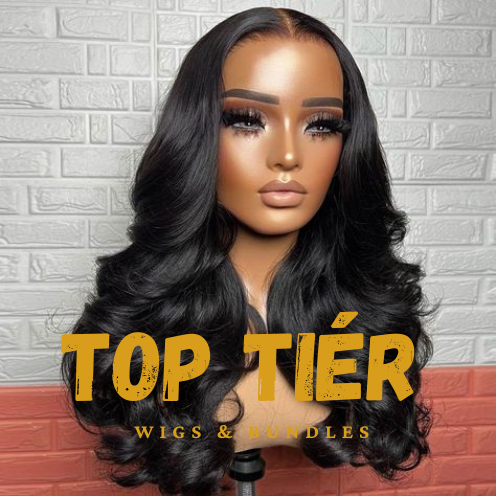 100% Virgin Lace Frontal Wig |Straight | Body Wave | Loose Wave|